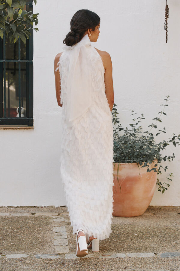 Pol&iacute;n Et Moi Vestido de noiva Dalia Branco