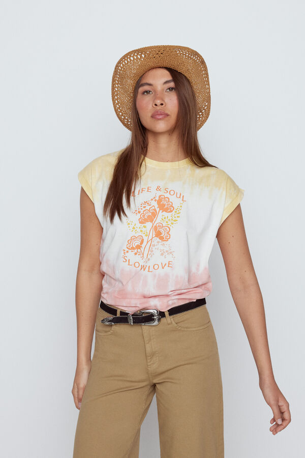 Slowlove Camiseta estampada Multicolor