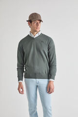 Street Monkey Jersey cl&aacute;sico Verde oscuro