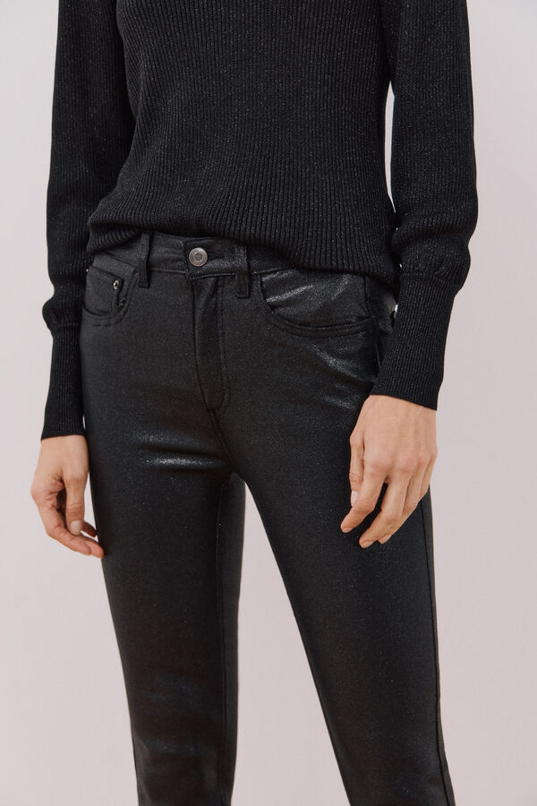 Cortefiel Cal&ccedil;as Sensational Resinados Cinzento