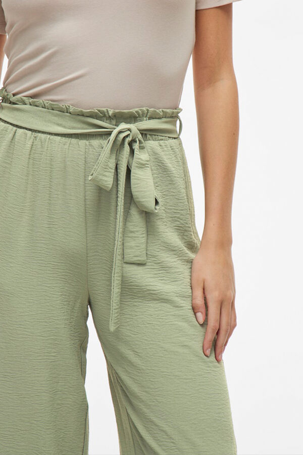 Vila Pantal&oacute;n culotte con cintura alta Verde oscuro