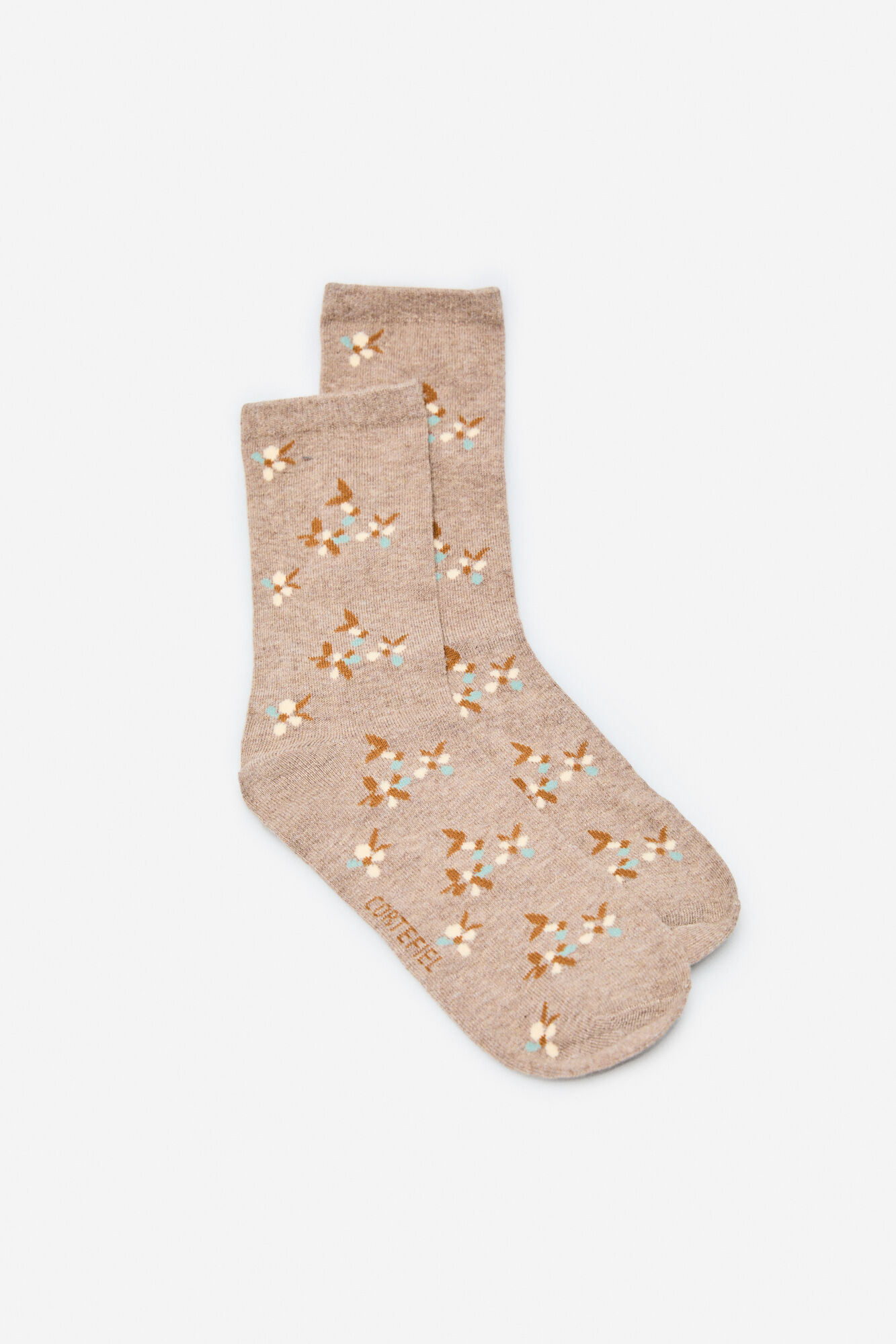 Cortefiel  meias de flores mindinhos 