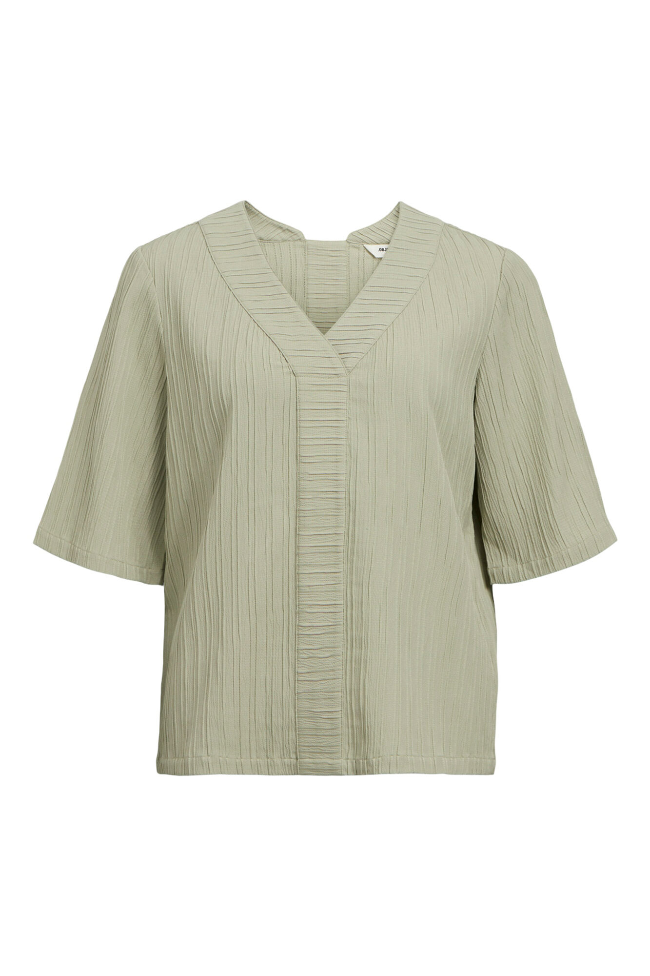 Object Top estructura escote pico