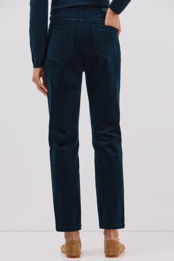 Cortefiel Pantalones Sensational pana Azul
