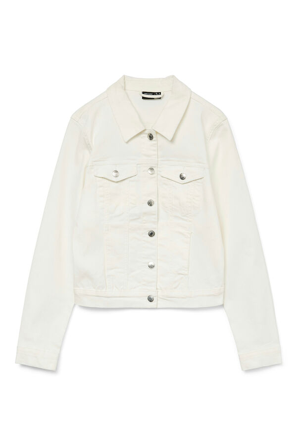 Vero Moda Chaqueta vaquera Blanco