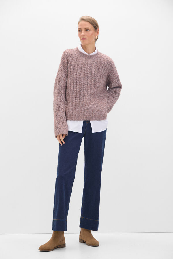 Cortefiel Jersey jaspeado lentejuelas Arena