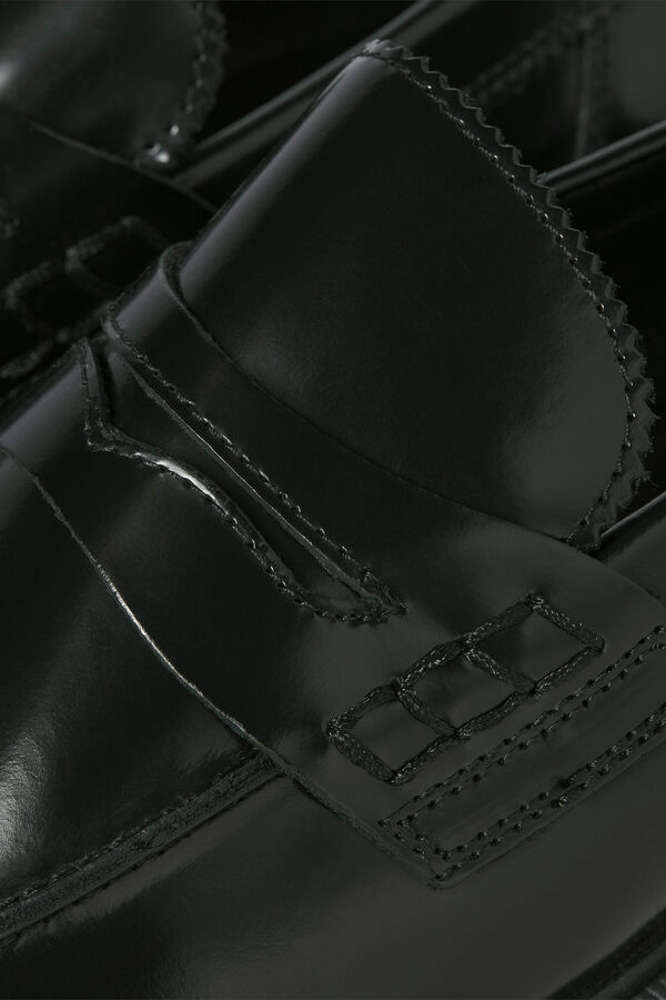 Jack & Jones Mocasines de piel Negro