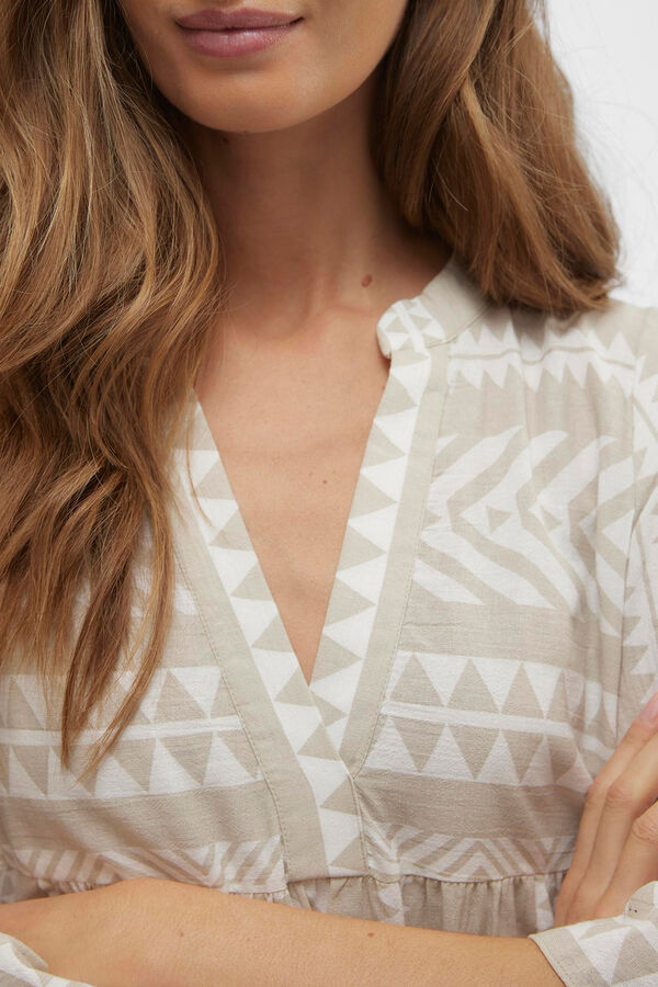 Vero Moda Vestido curto algodão Cinzento