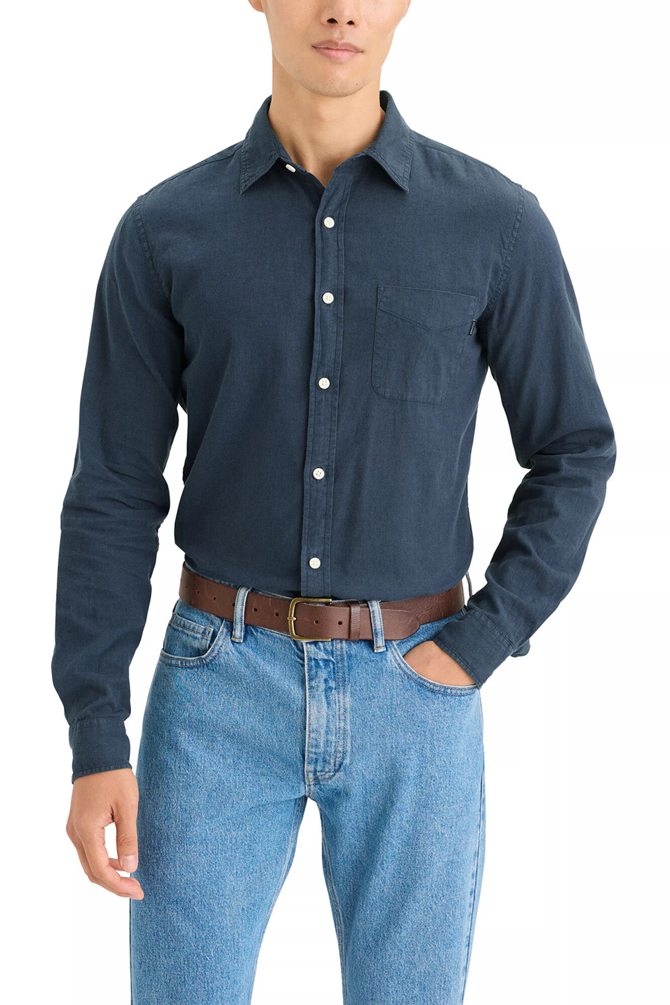 Dockers Camisa de popelina