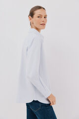 Cortefiel Camisa Algod&oacute;n Sostenible Azul