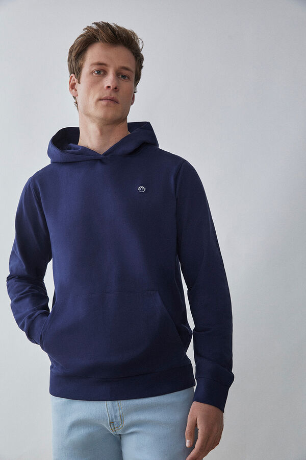 Street Monkey Sudadera con capucha Azul marino