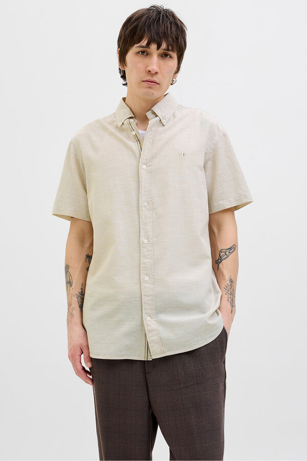 Jack & Jones Camisa regular fit Gris