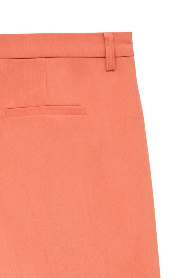 Vero Moda Cal&ccedil;a comprida de vestir Laranja