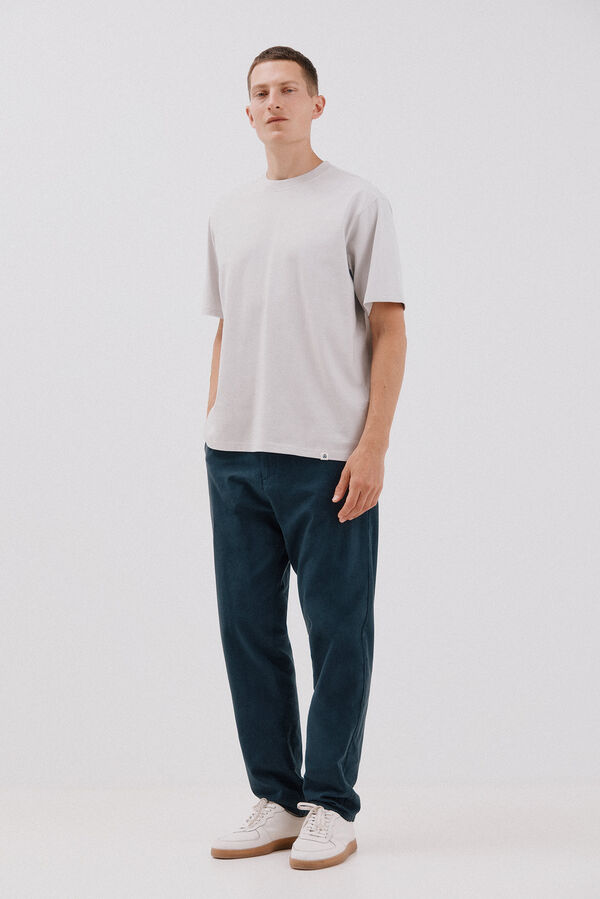 Cortefiel Camiseta b&aacute;sica Gris