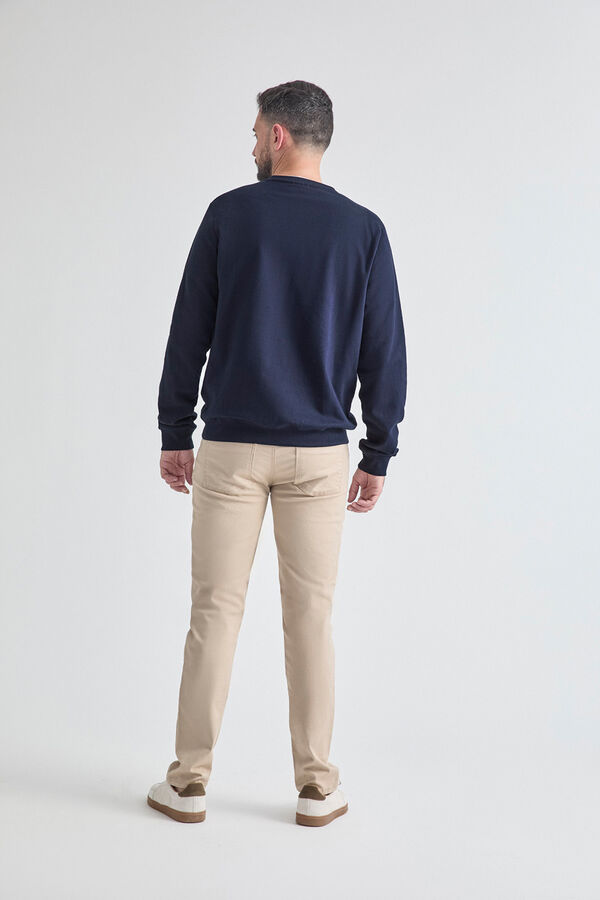 Street Monkey Sudadera con estampado frontal Azul marino