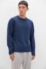 Cortefiel Set de pijama punto Gris