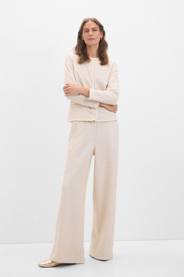 Cortefiel Rebeca tweed Beige