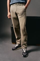 OOTO Pantal&oacute;n chino slim Kaki