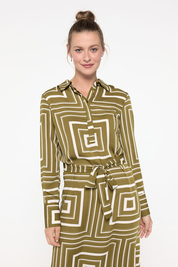 Vero Moda Vestido midi camiseiro  Preto