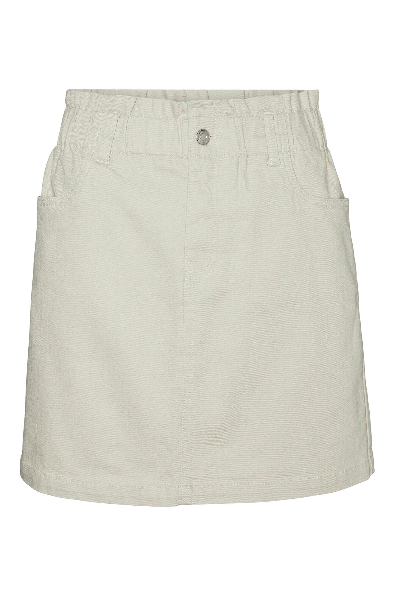 Vero Moda Saia curta com el&aacute;stico na cintura