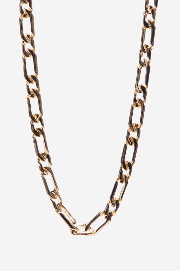 Cortefiel Collar cadena b&aacute;sica Dorado