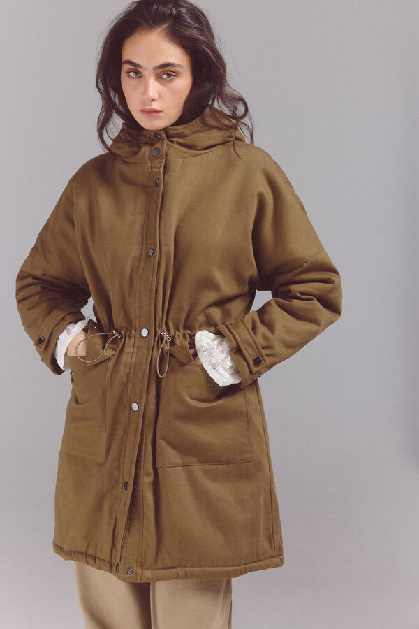 Slowlove Parka ligera Kaki