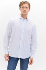 Cortefiel riscas fil a fil Azul