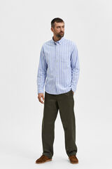 Cortefiel Camisa oxford Regular Fit Azul