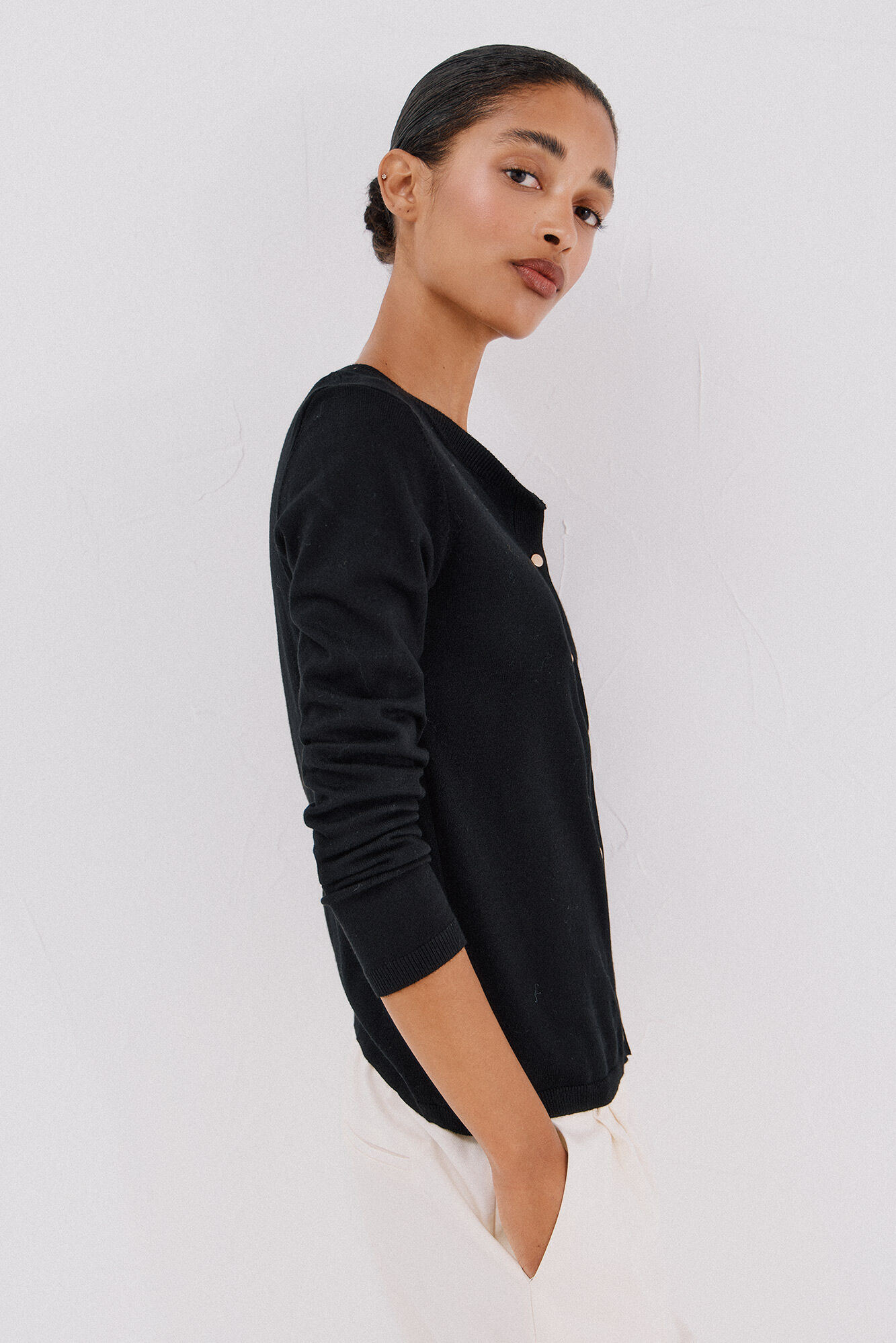 Cortefiel Chaqueta b&aacute;sica botones