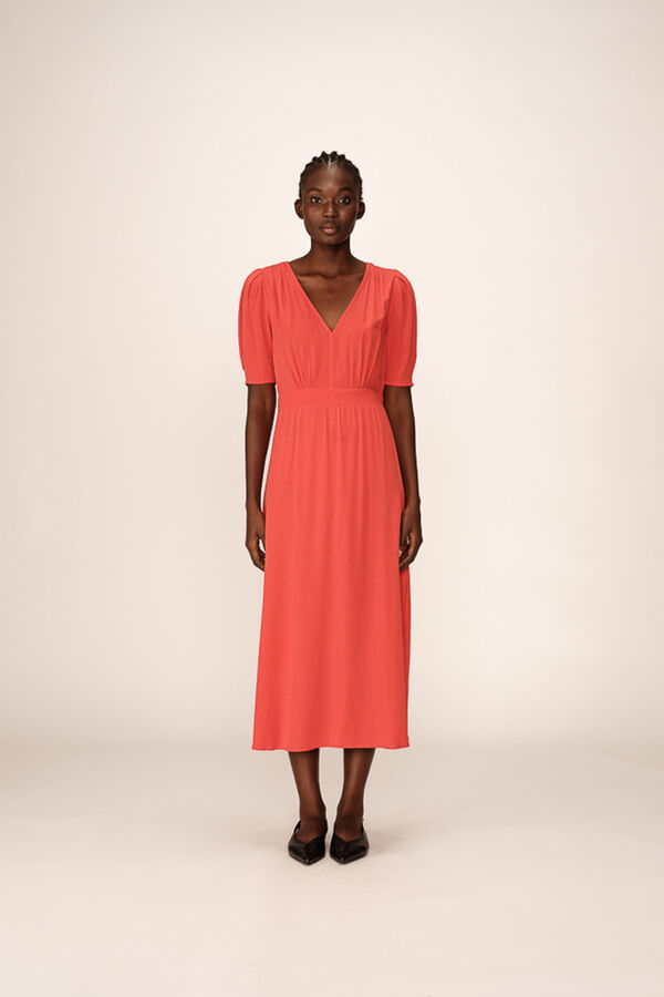 Grace & Mila Vestido longo regular fit Vermelho