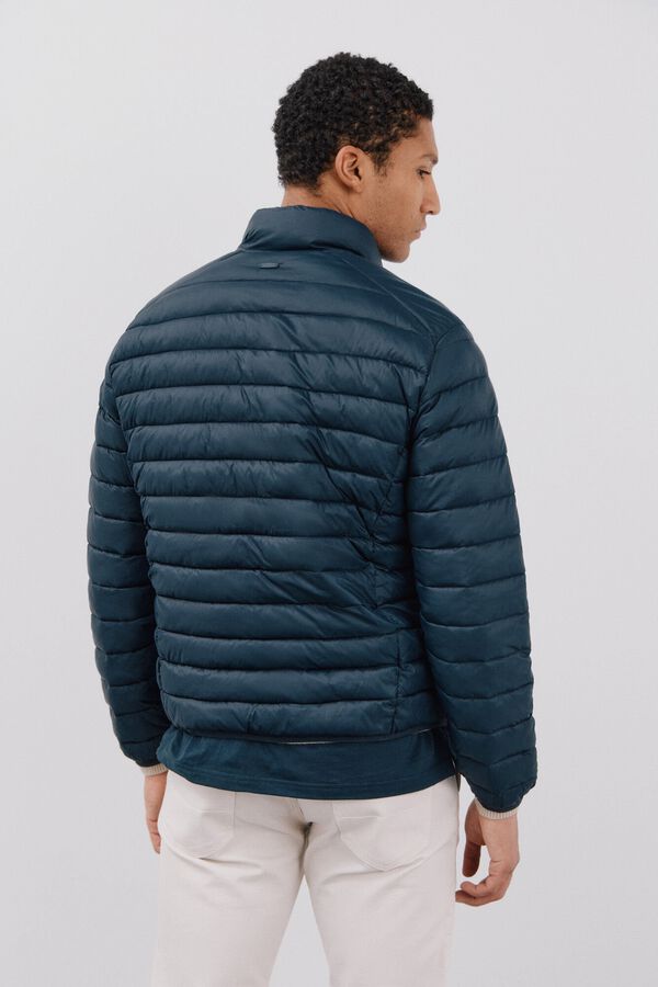 Cortefiel Cazadora ultraligera thermolite Azul marino