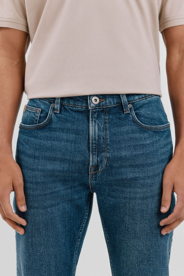 Cortefiel Cal&ccedil;a jeans cl&aacute;ssica  Azul