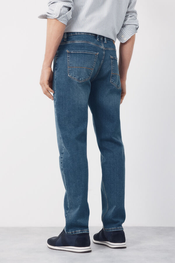 Cortefiel Jeans regular fit Azul