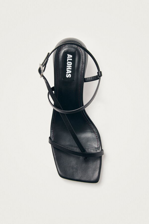 Alohas Sandalias de piel Magali Negro