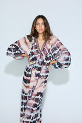 Slowlove Vestido largo estampado Multicolor