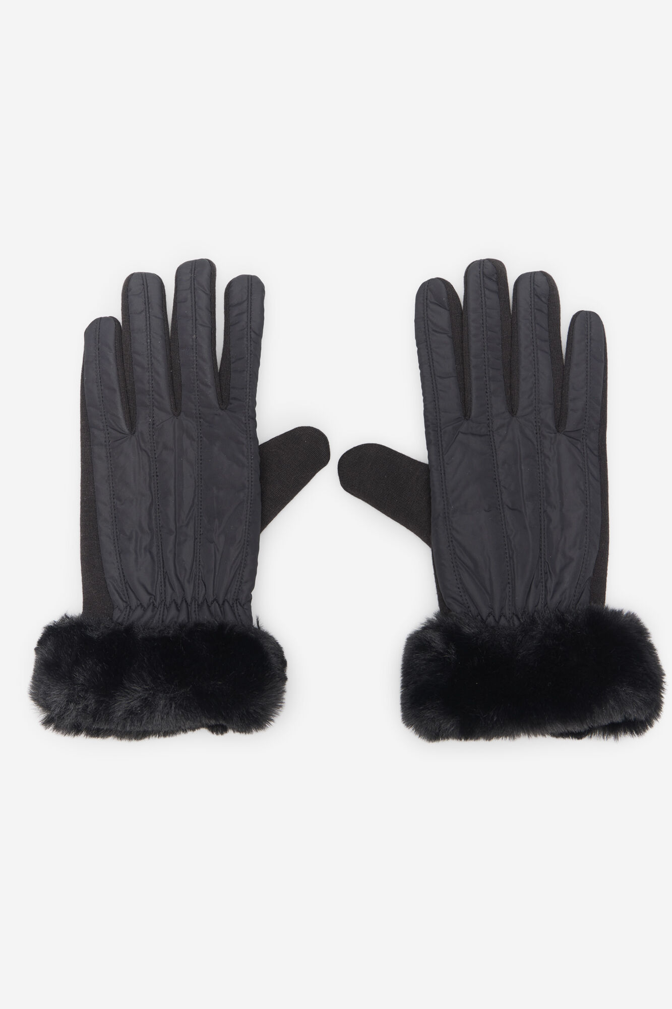 Cortefiel Guante nylon pelo
