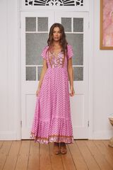 Jaase Vestido comprido Carmen Subiu