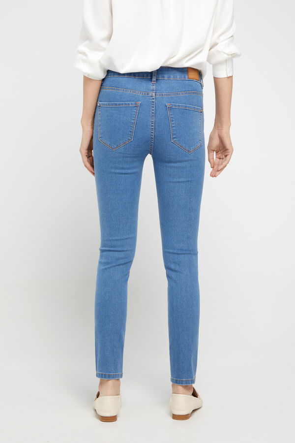 Cortefiel Jeans redutores acetinados Azul