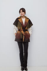 Vila Chaleco multicolor Negro