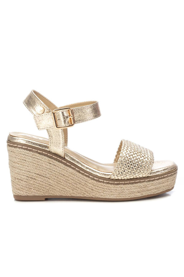 XTI Sand&aacute;lia de cunha Dourado