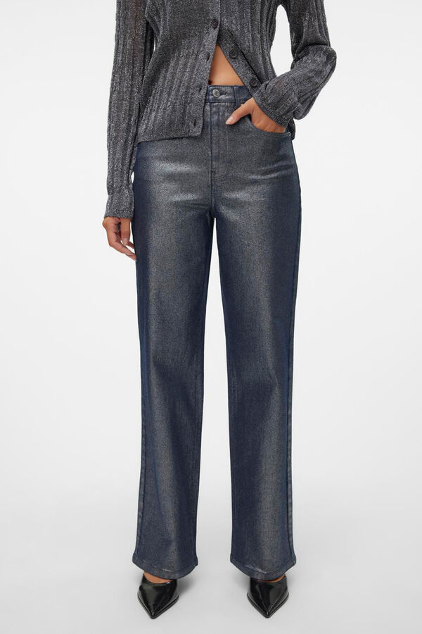 Vero Moda Jeans brilhantes Azul