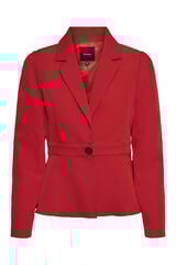 Vero Moda Blazer justo peplum  Vermelho
