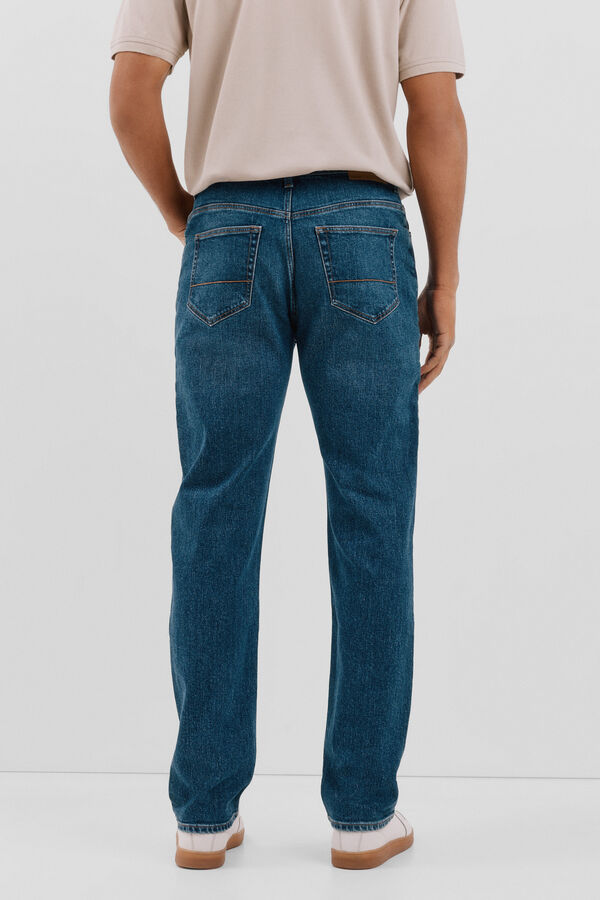 Cortefiel Cal&ccedil;a jeans cl&aacute;ssica  Azul