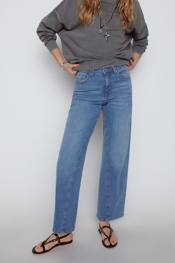 Slowlove Jeans Cortes Azul