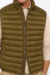 Cortefiel Colete ultraleve thermolite Verde