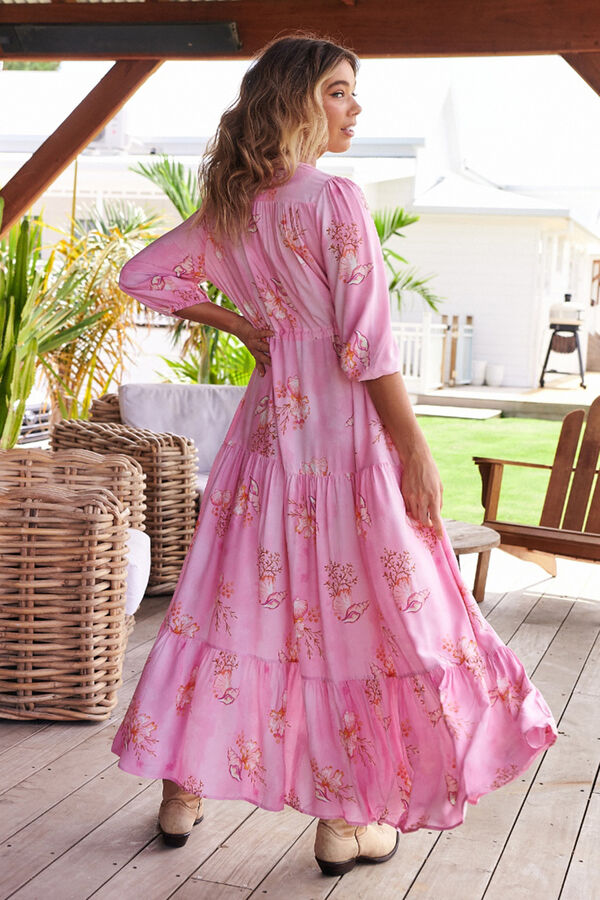 Jaase Vestido maxi Rosa
