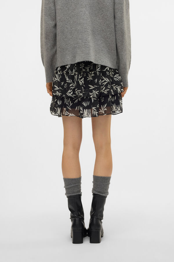 Vero Moda Saia curta fluida Preto