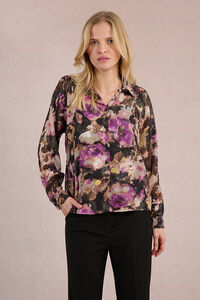 Molly Bracken Camisa de manga larga con estampado
