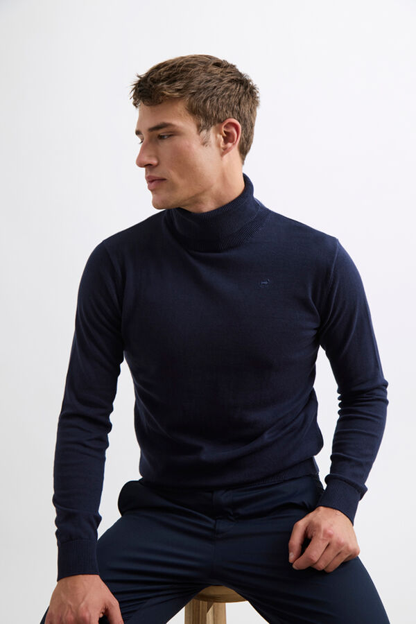 Williot Jersey Cuello Alto Azul marino
