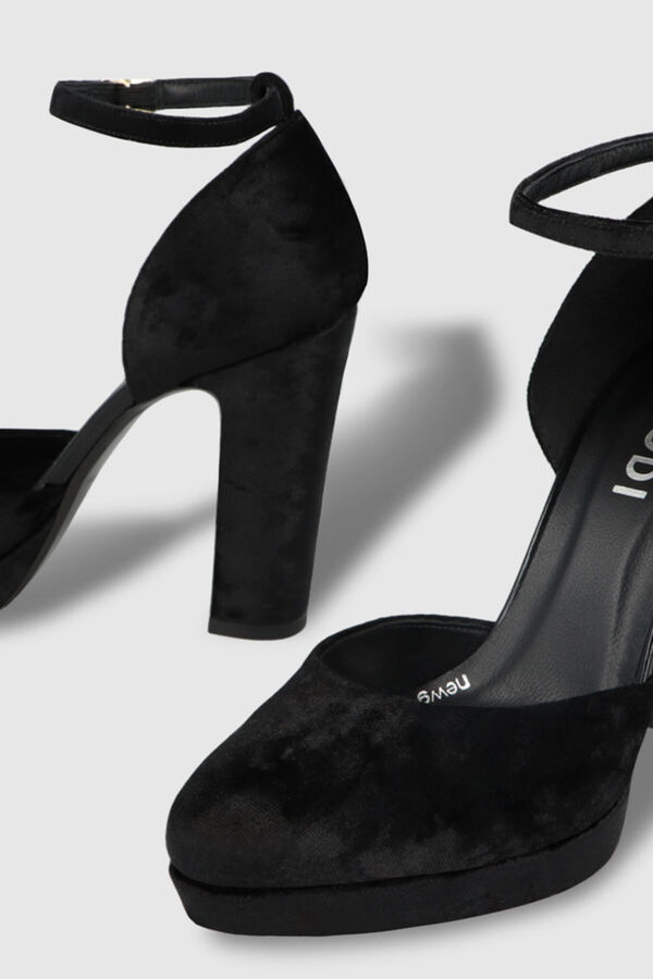 Lodi Zapatos de sal&oacute;n con plataforma de mujer Negro